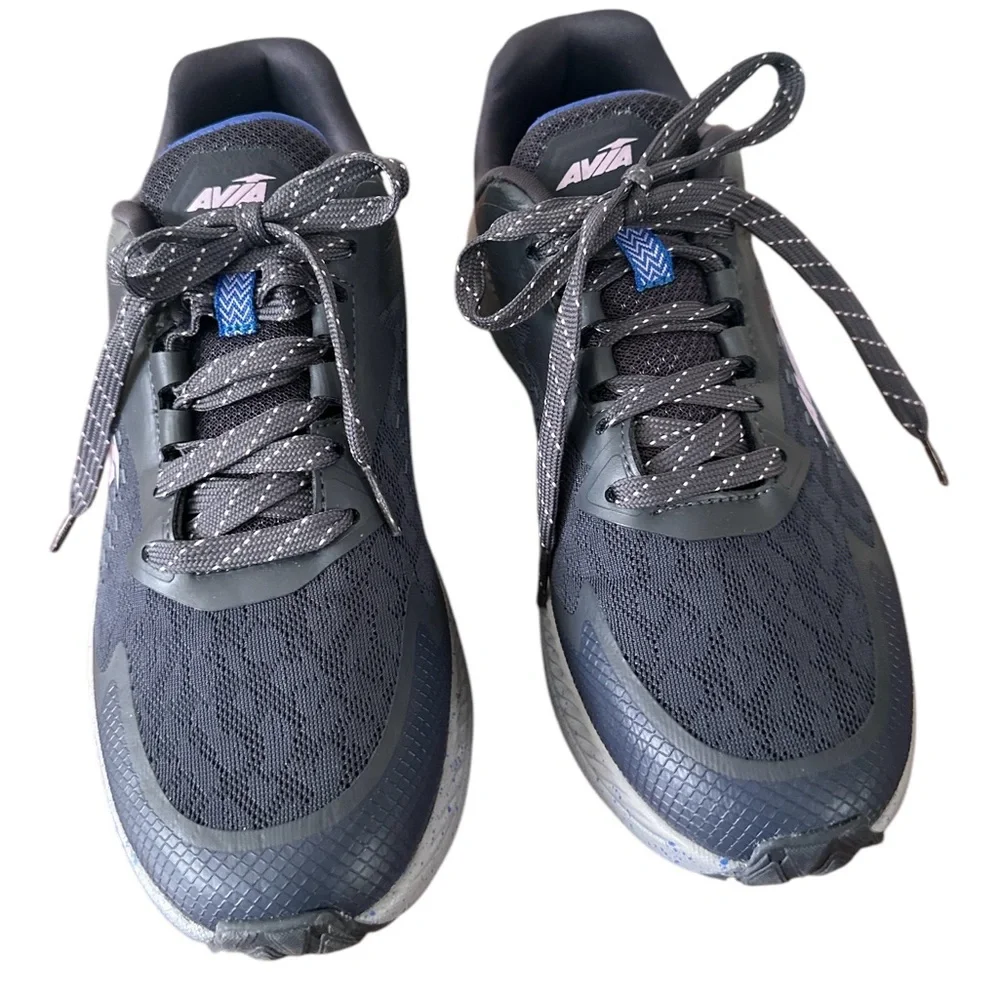 Avia Avi-Storm Graphite/Dazzling Blue Athletic Shoes Size 9.5
